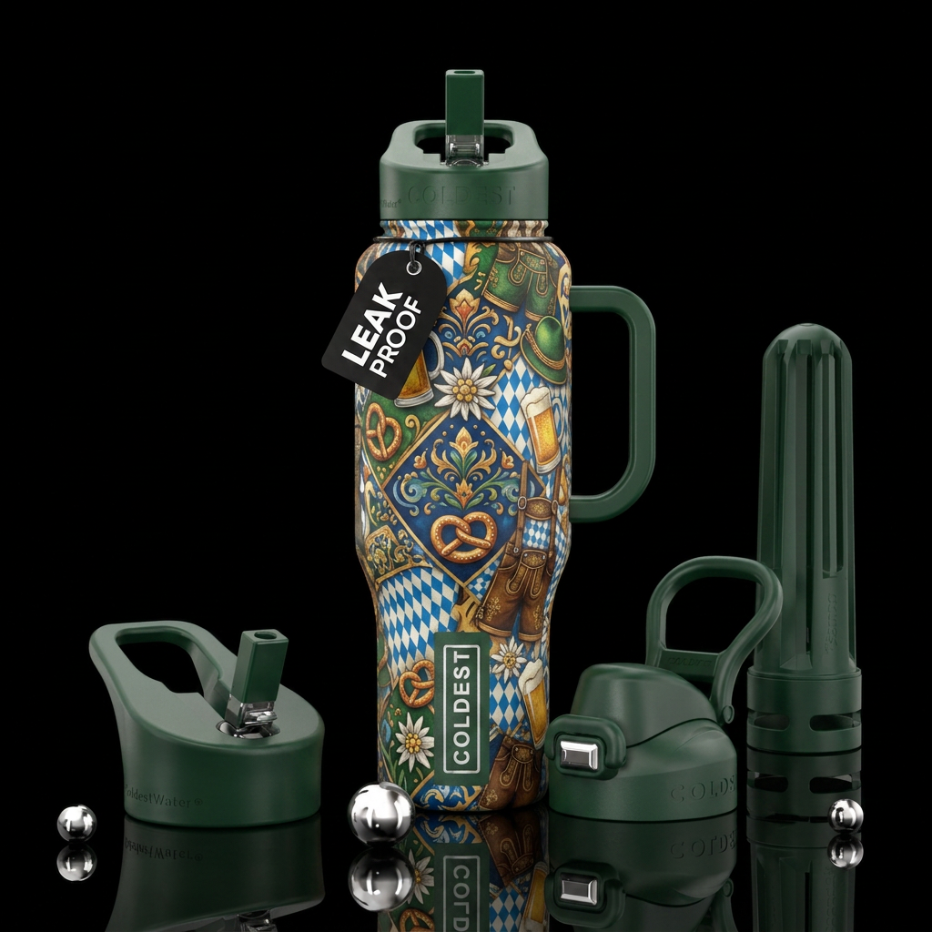 oktoberfest water bottle design