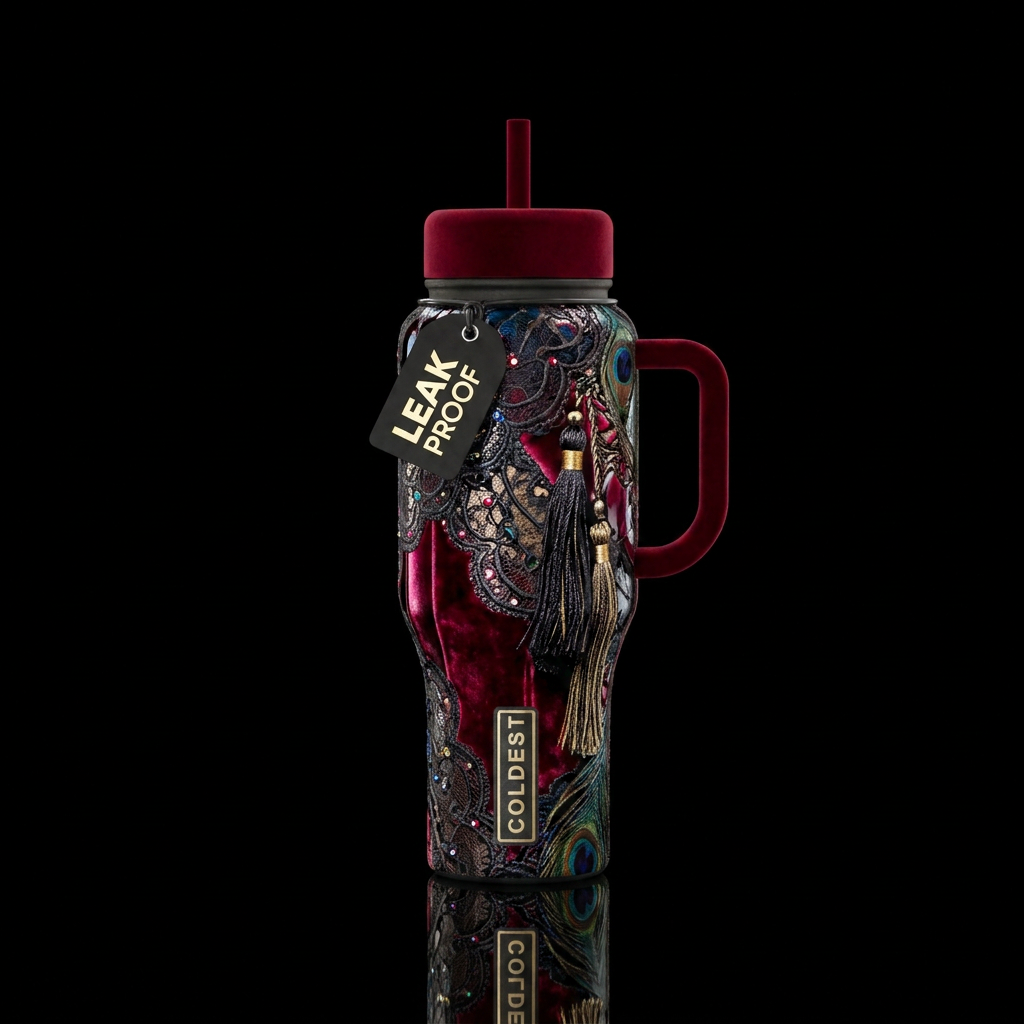 burlesque water bottle design