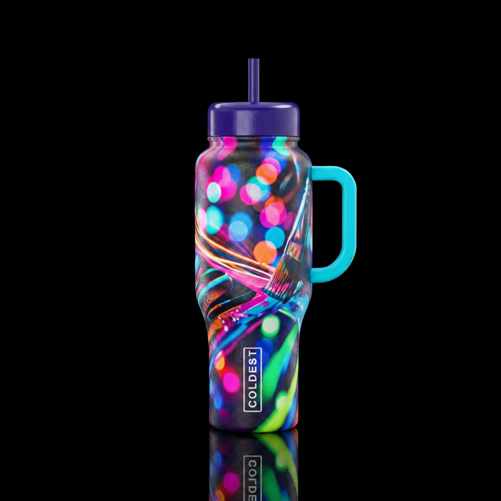 photography water bottle design