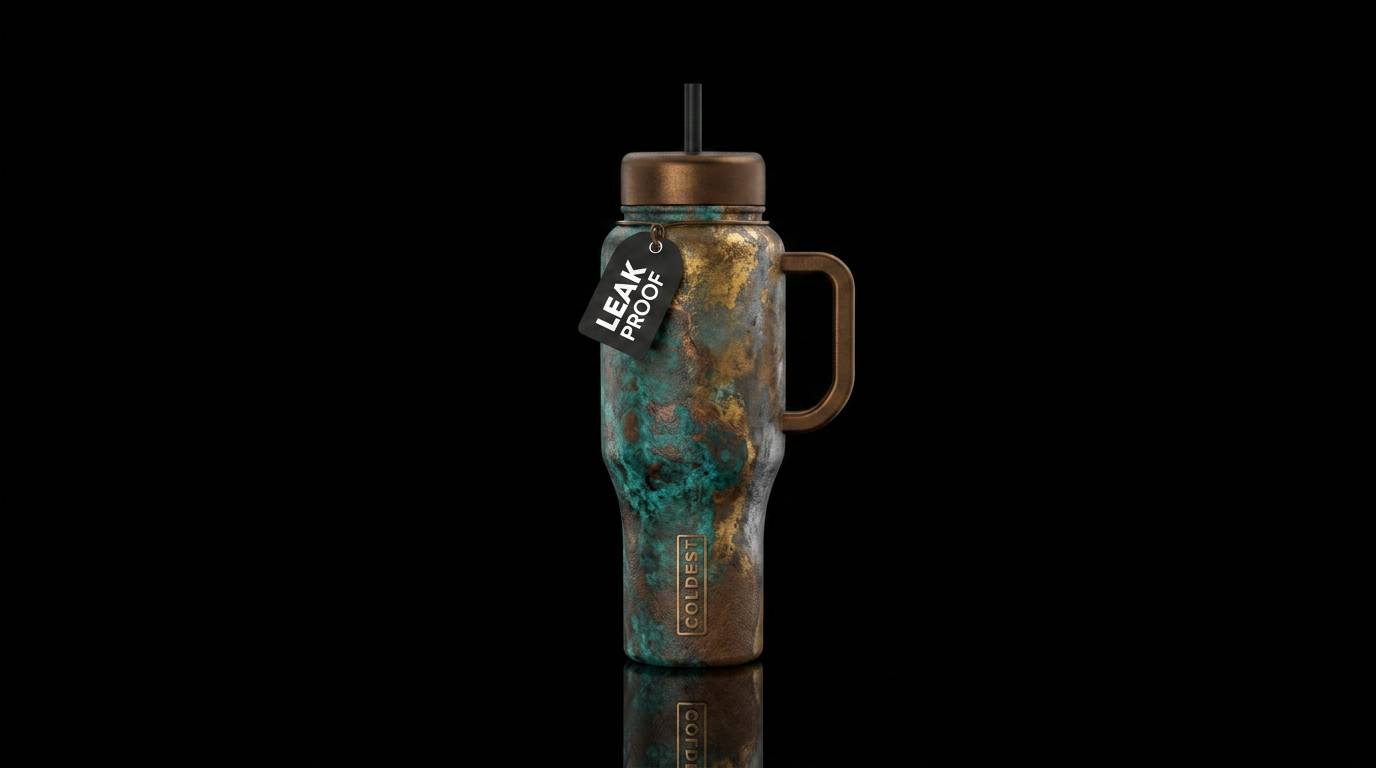 rustic water bottle design