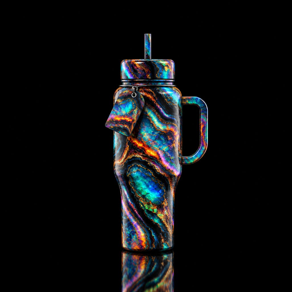 Bohemian Rhapsody water bottle design