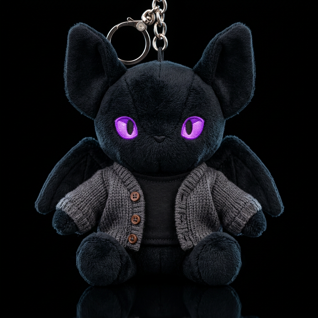 Barry the bat water bottle design
