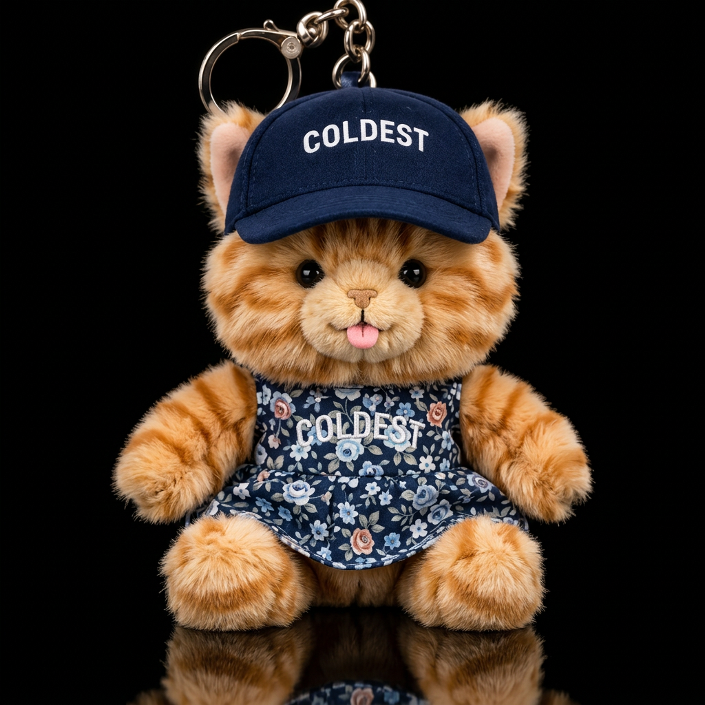 Tabby the cat water bottle design