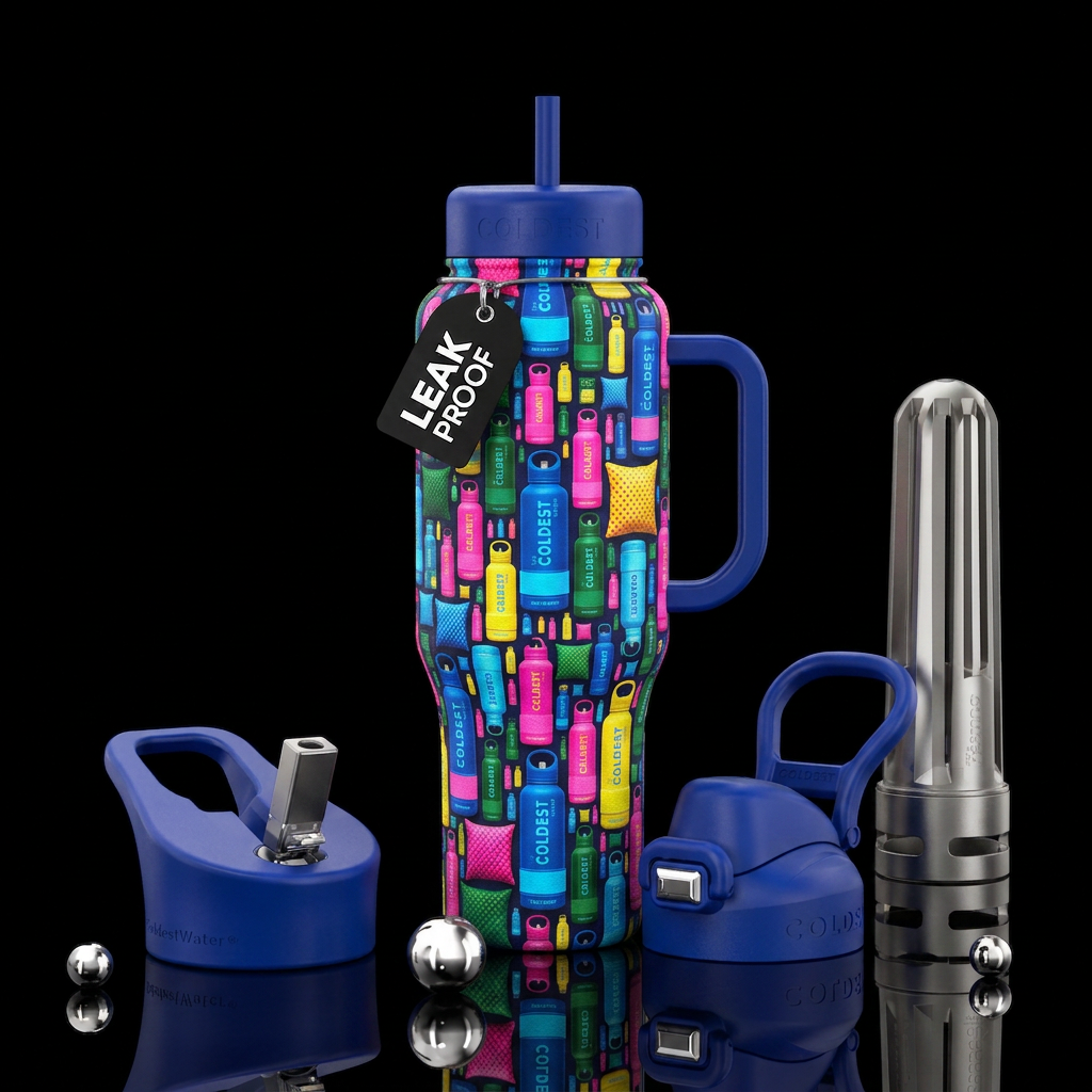 Coldest mini bottles and pillows water bottle design