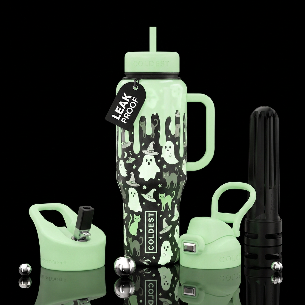 Witches brew water bottle design