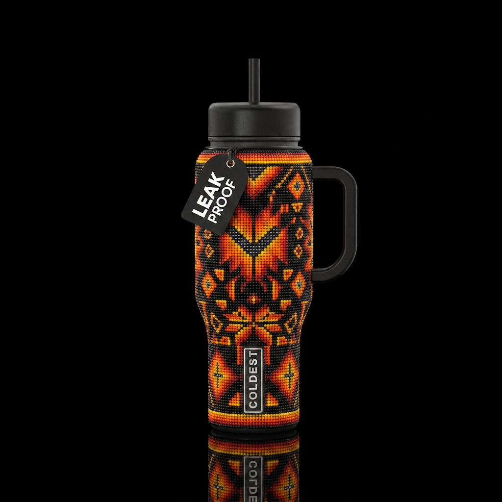Black base handle and lids beautiful black orange ... water bottle design