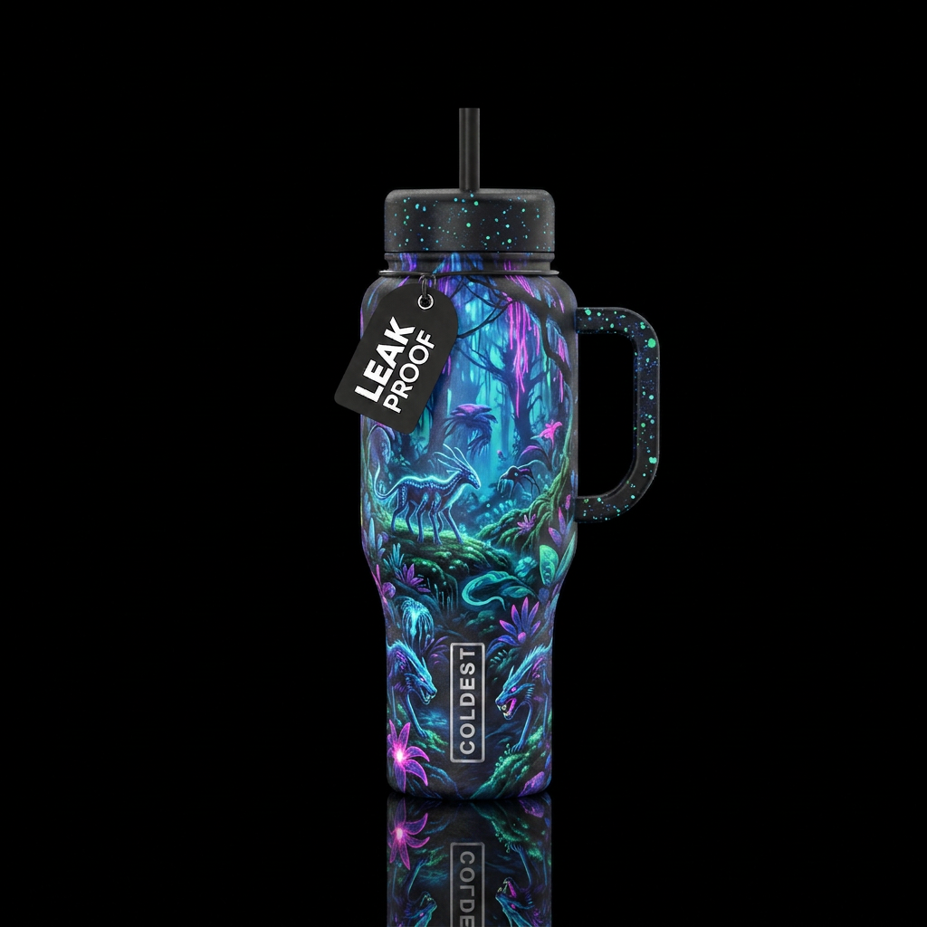 Avatar water bottle design