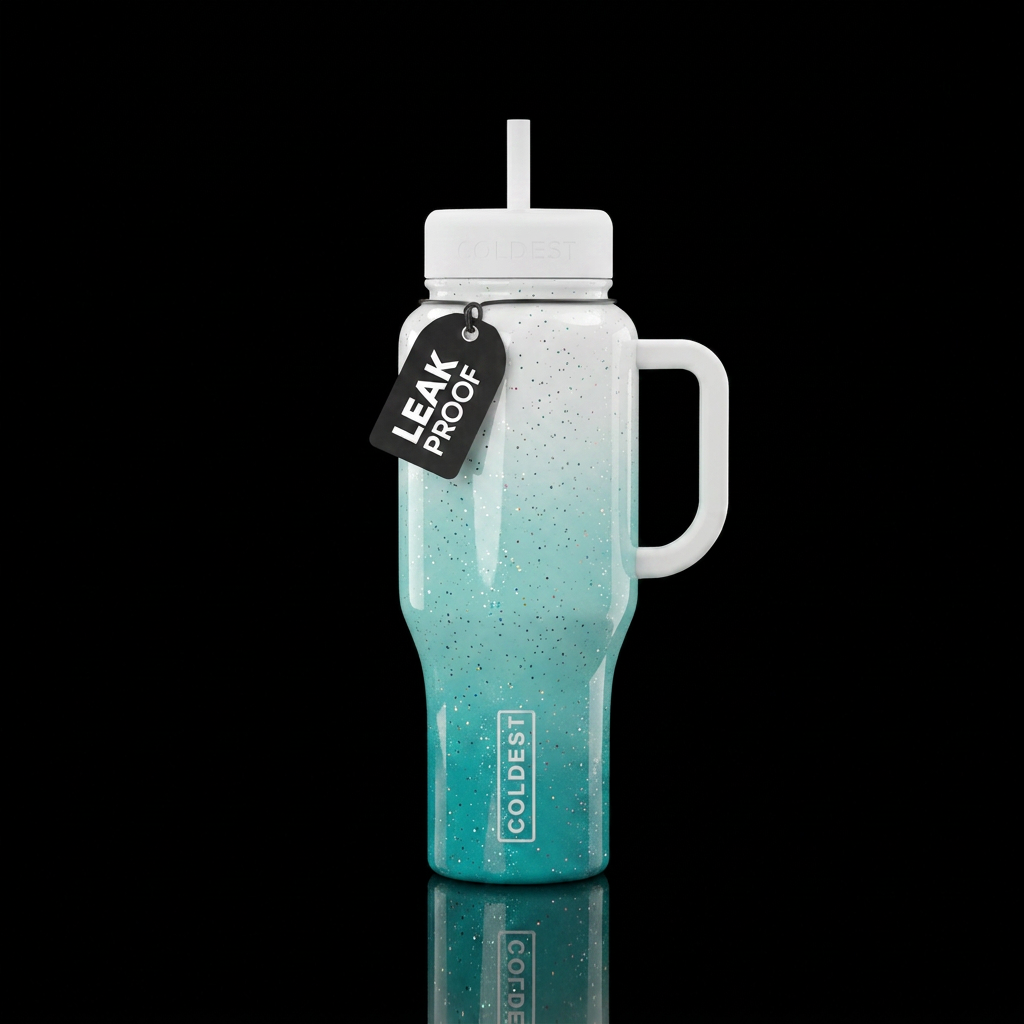 Arctic breeze water bottle design