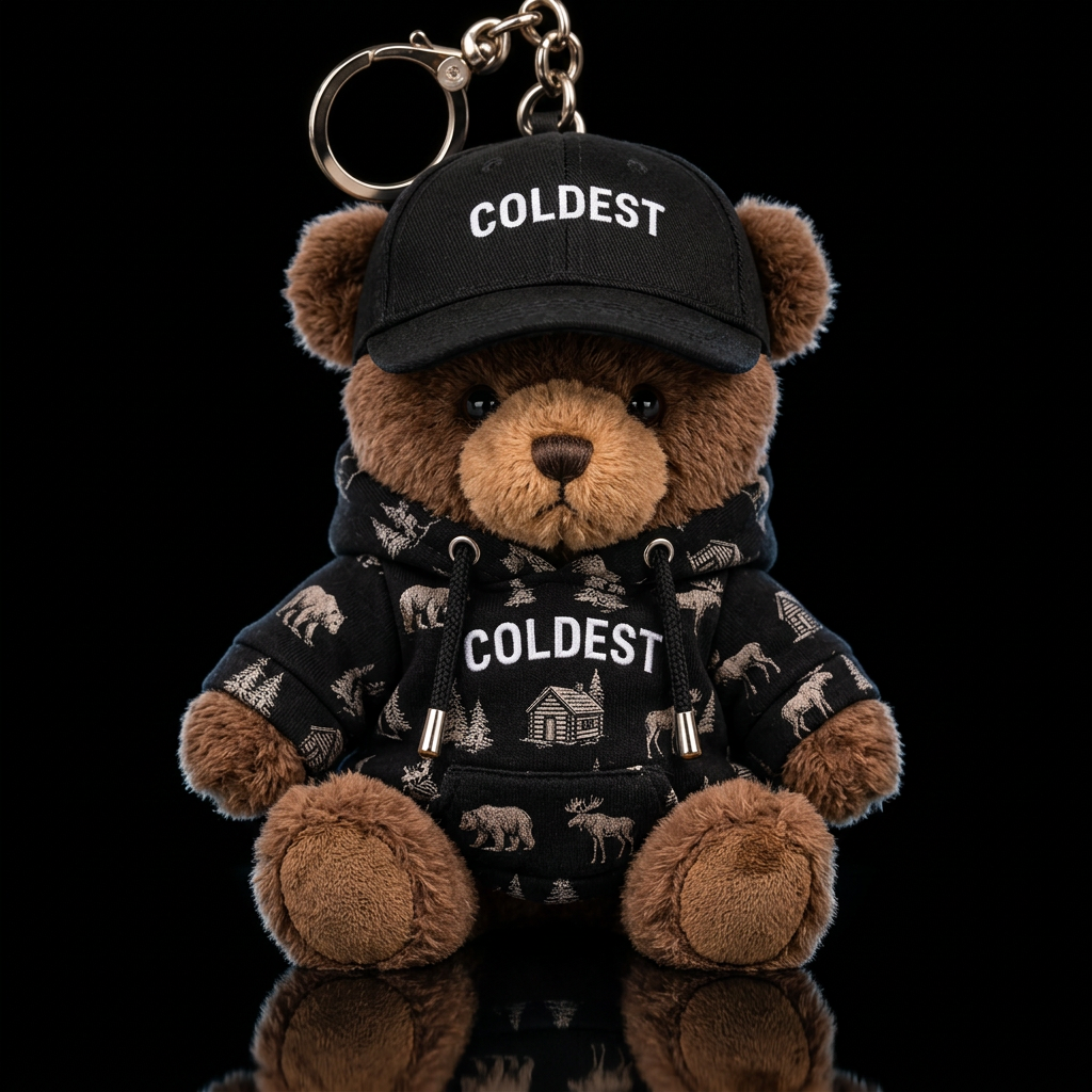 Teddy water bottle design