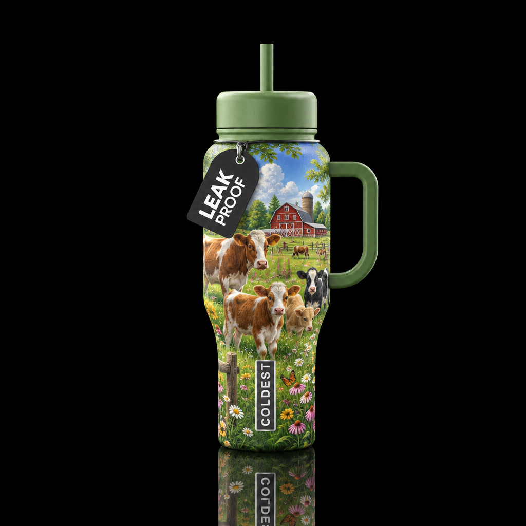 Cottage core all one blended storyboard and scene ... water bottle design
