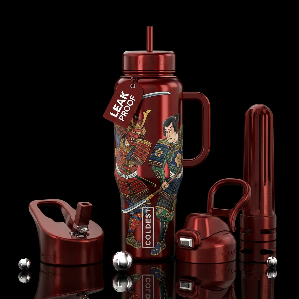 The fight water bottle design