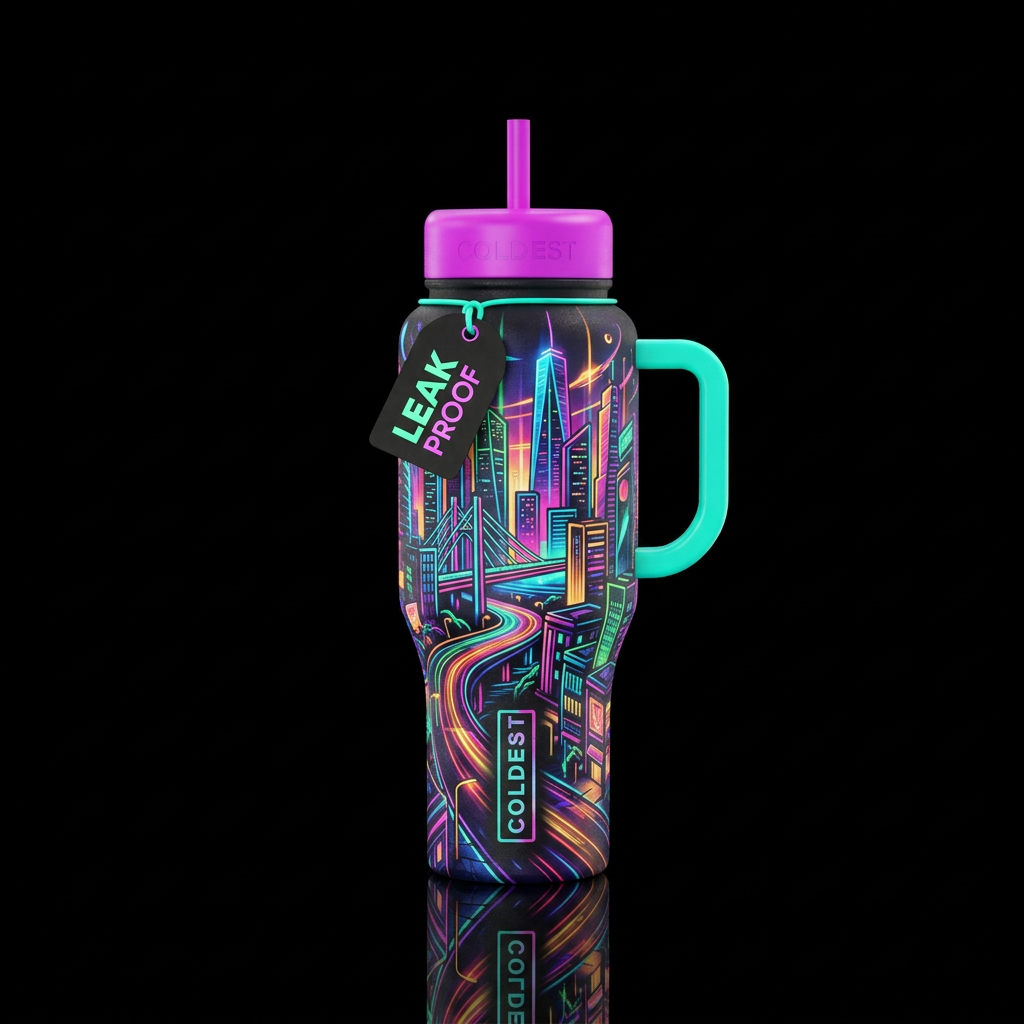 City life water bottle design