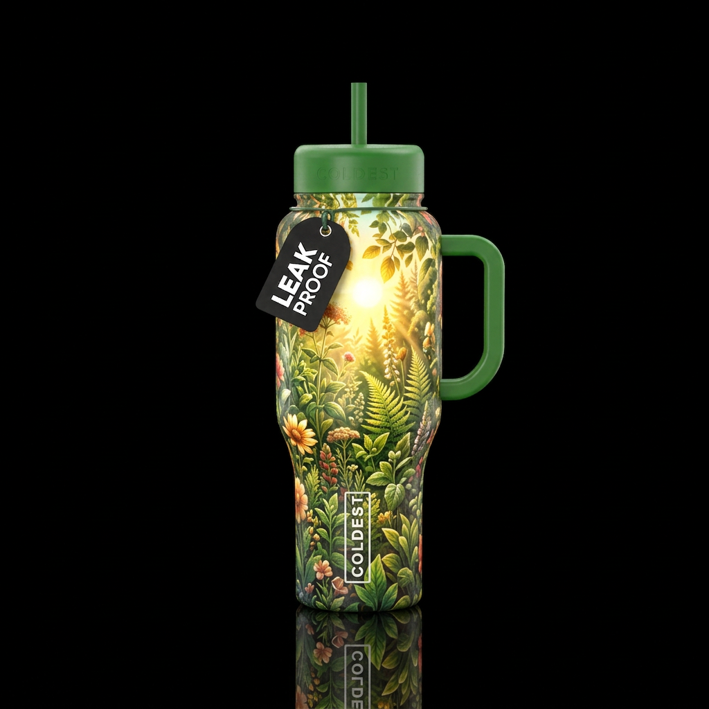 Garden water bottle design