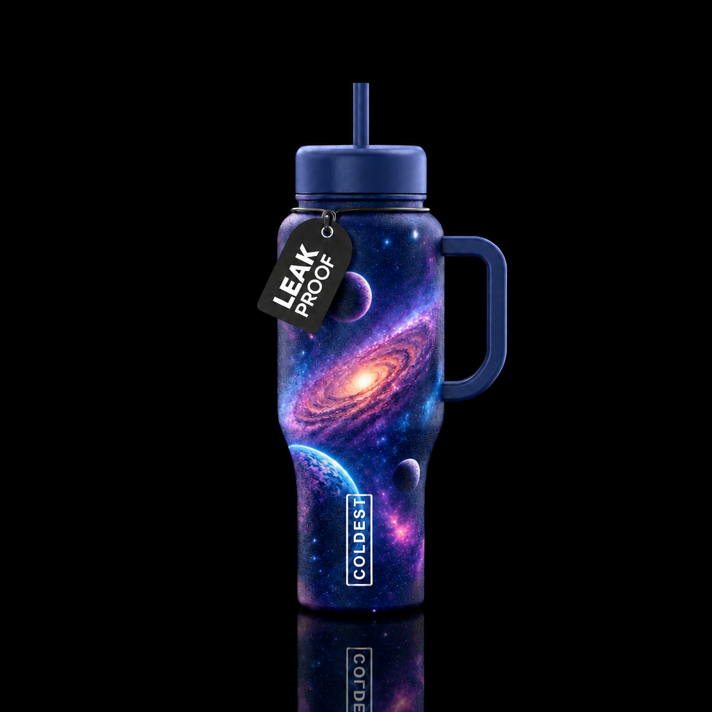 Stars water bottle design