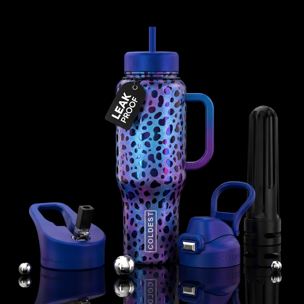 Dalmatian lovers, vibrant, beautiul, modern, styli... water bottle design