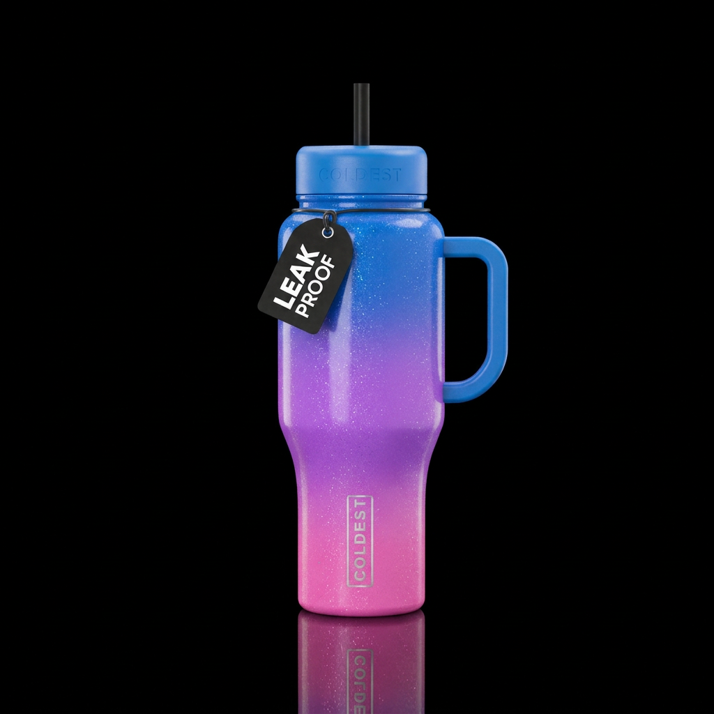 Nerds very berry bright blue bright purple bright ... water bottle design