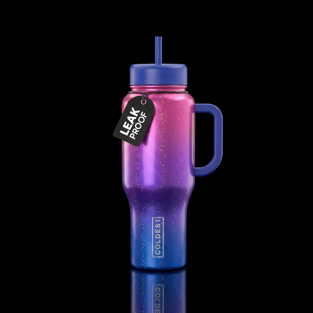 Nerds very berry bright blue bright purple bright ... water bottle design