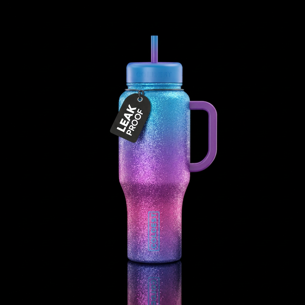Nerds very berry bright blue bright purple bright ... water bottle design