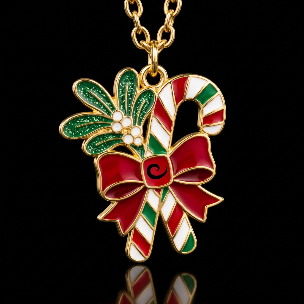 Mistletoe Kiss water bottle design