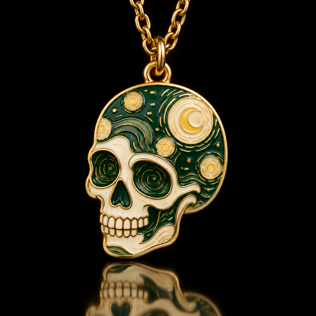 Skull dreamer water bottle design