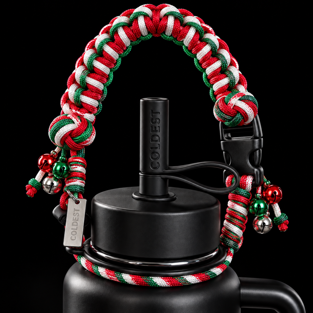 Dreaming of Christmas water bottle design