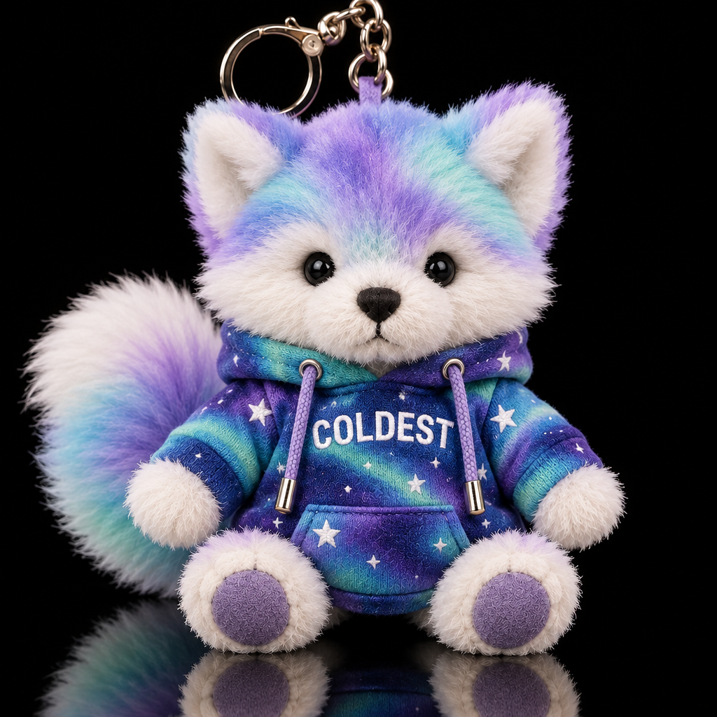 Aurora Fox water bottle design