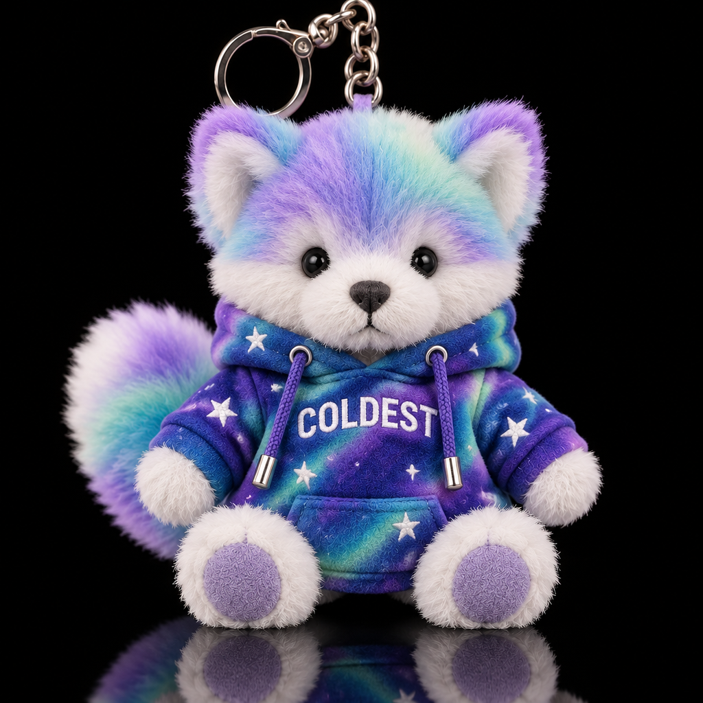 Aurora the Fox water bottle design