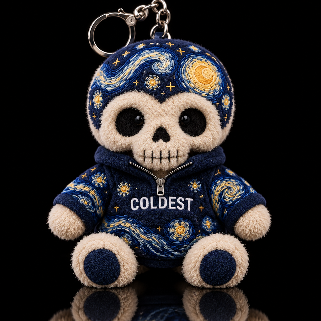 Star the skeleton water bottle design