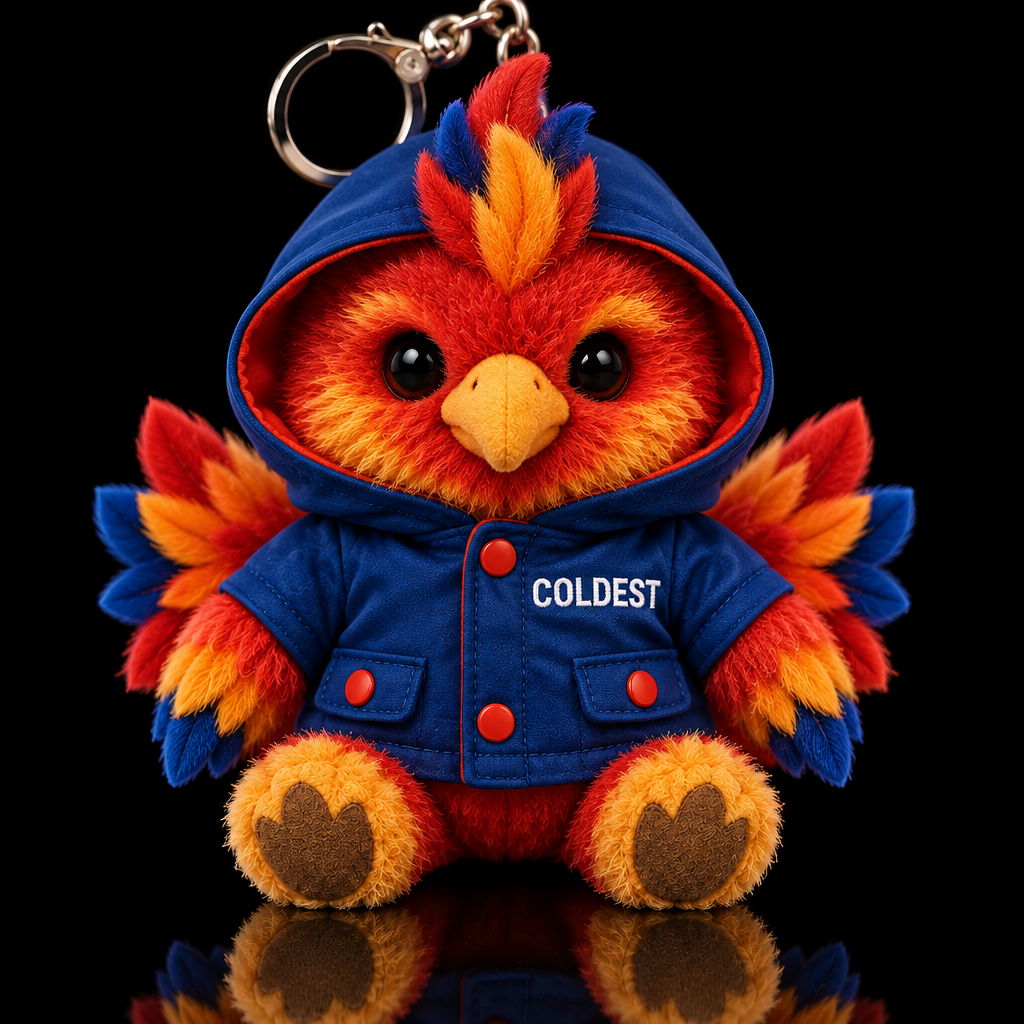 Inferno the Phoenix water bottle design