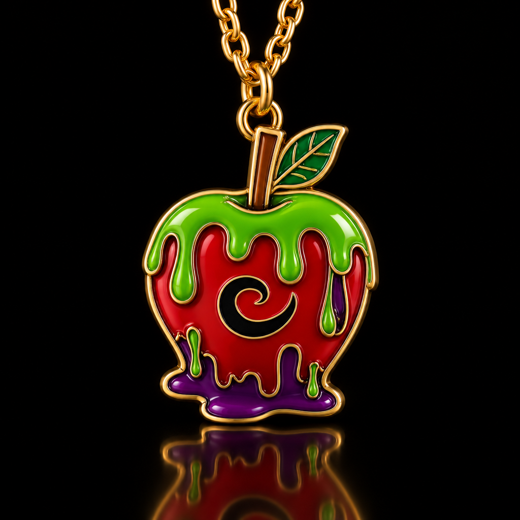 Poison Apple water bottle design