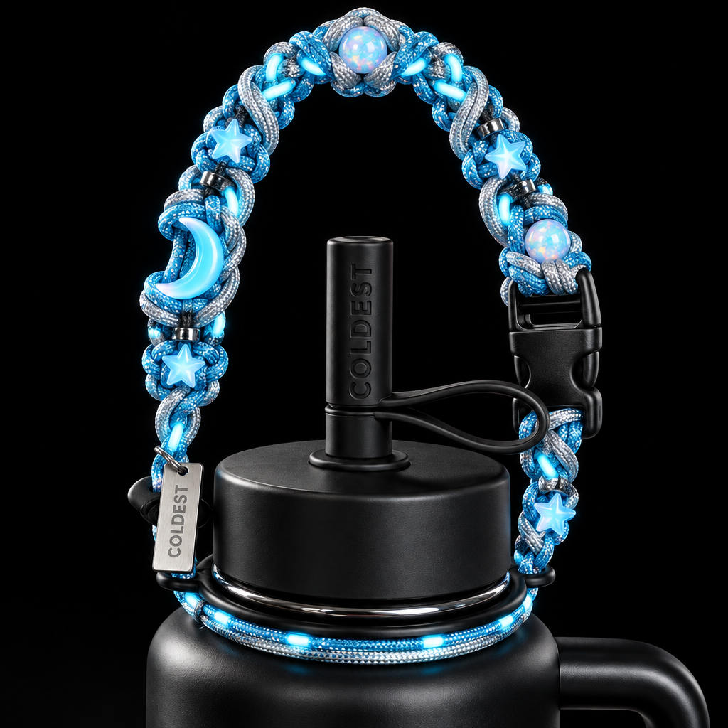 Icy opal water bottle design