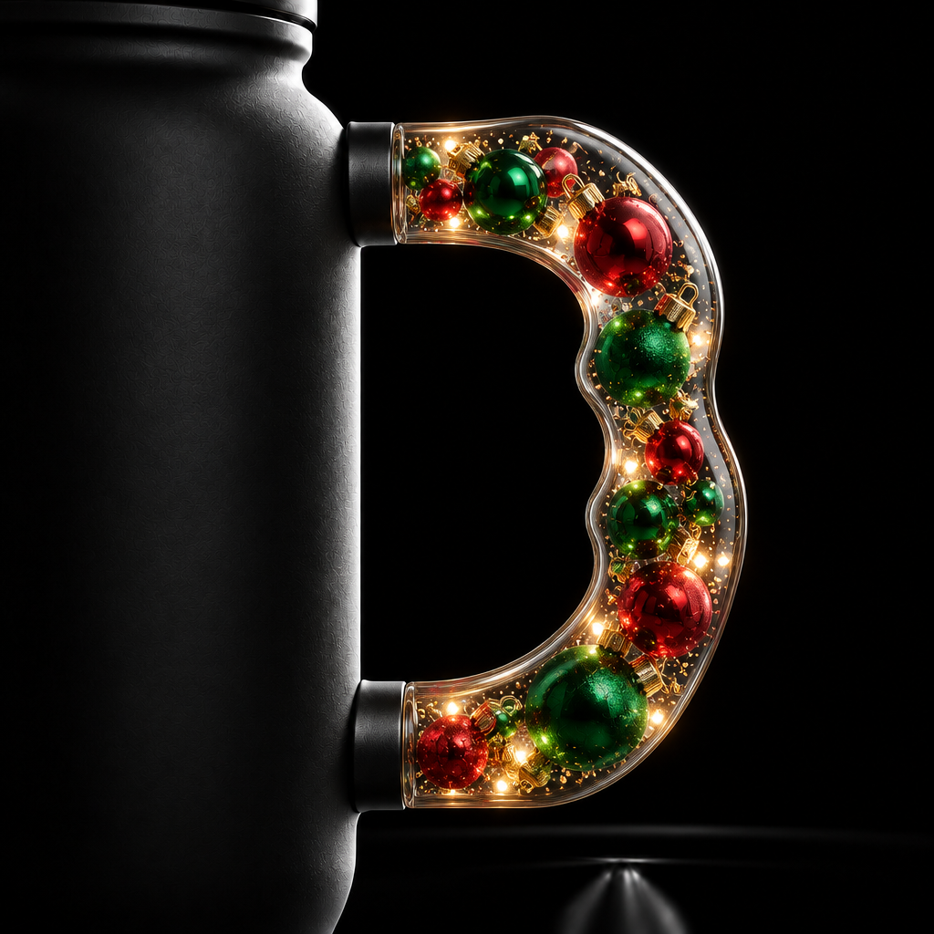 Christmas dream water bottle design