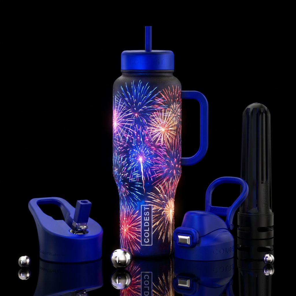 Celebration water bottle design