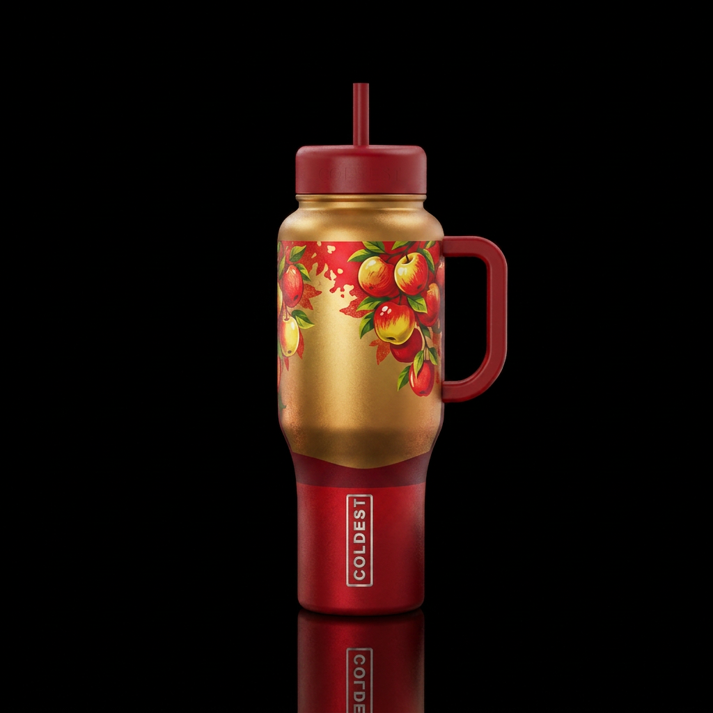 Apple of my Eye water bottle design