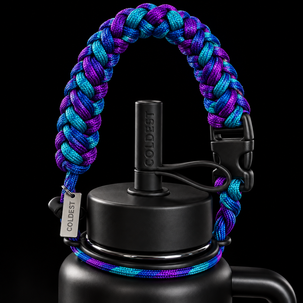 Jewel tones water bottle design