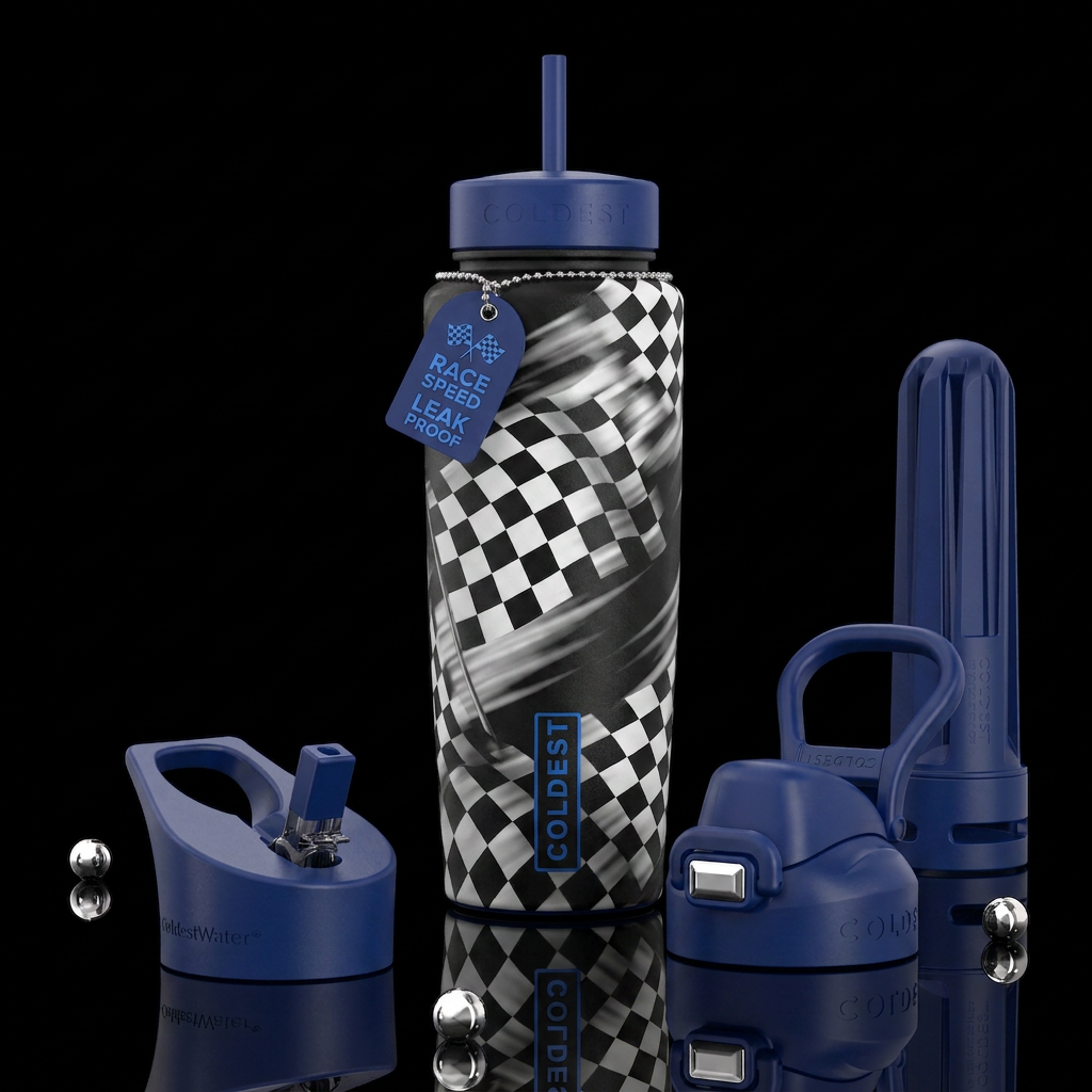 GO GO GO water bottle design