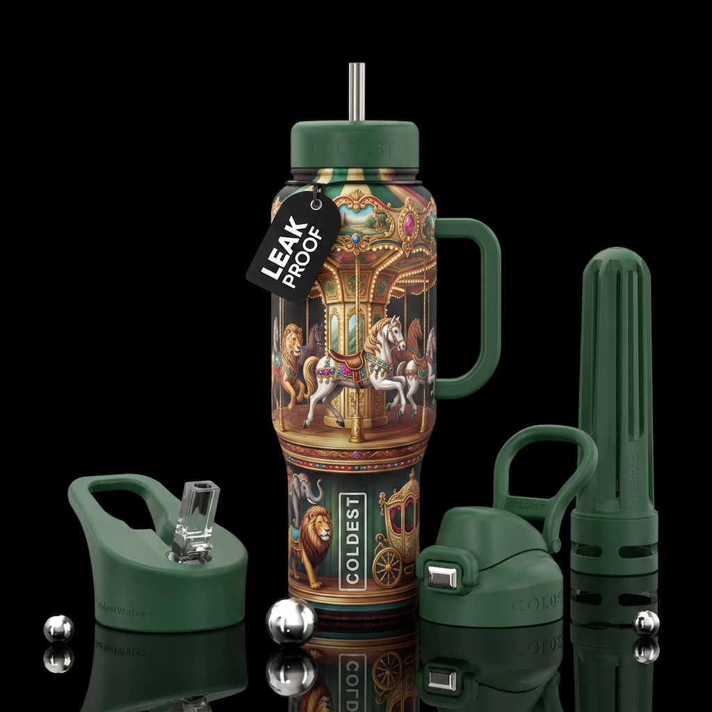 Coldie Go Round water bottle design