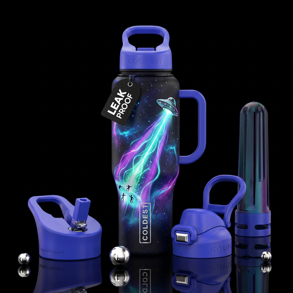 Yo Scottie water bottle design