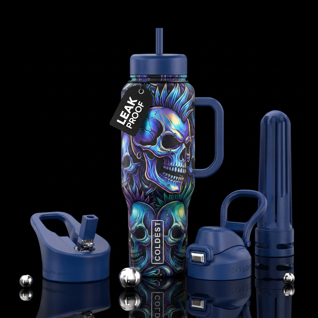Long Day water bottle design