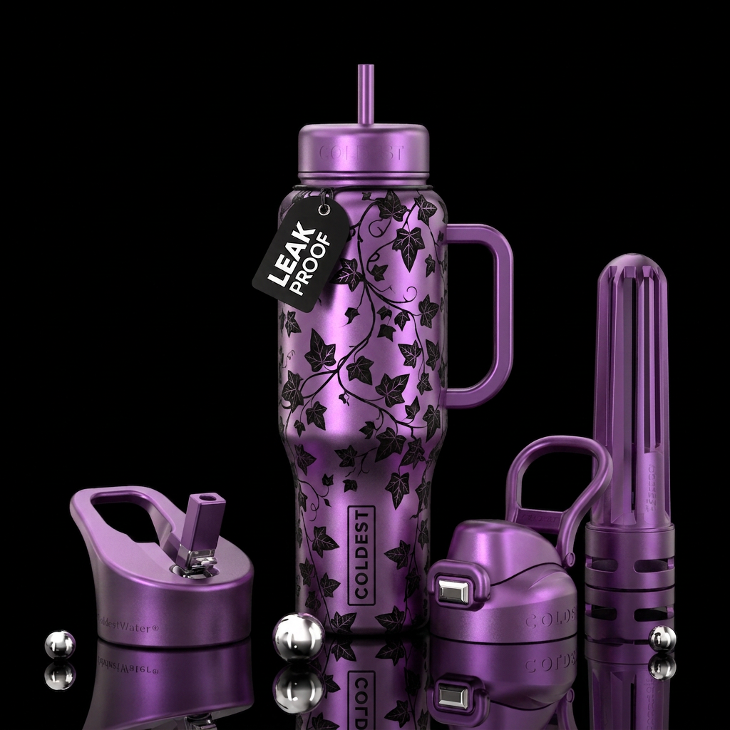 Ivy League water bottle design