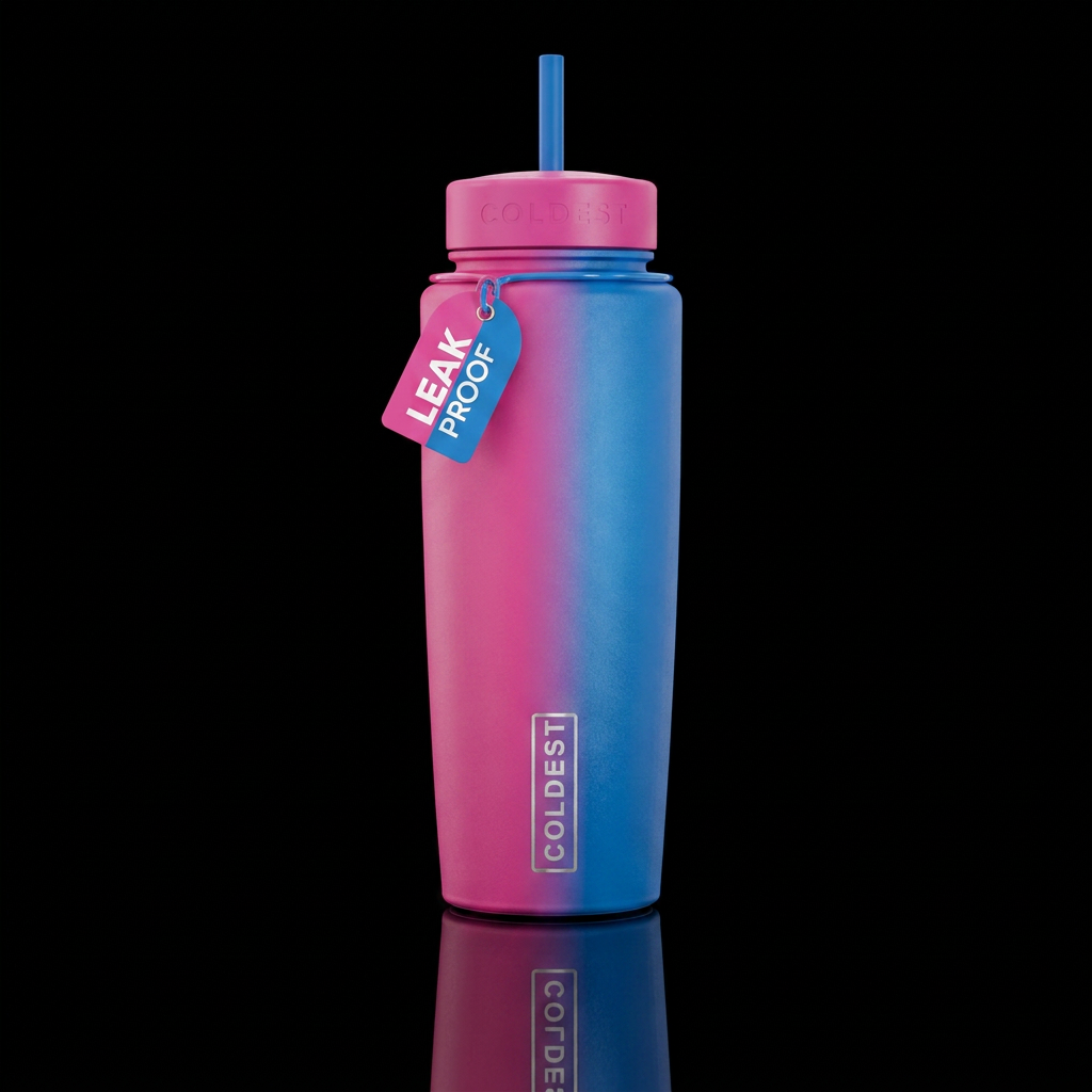 Harley Day water bottle design