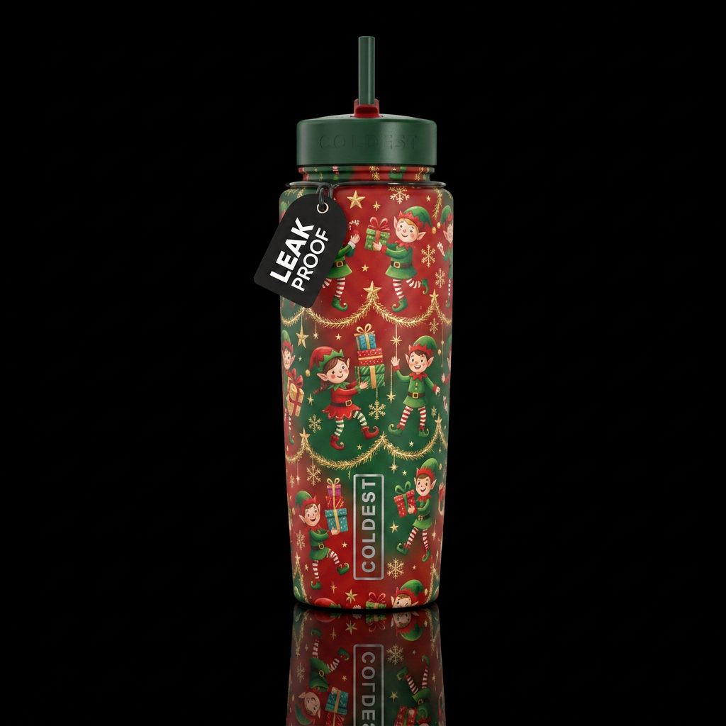 Elfin Magic water bottle design