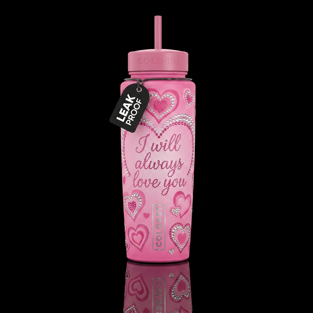 Always water bottle design