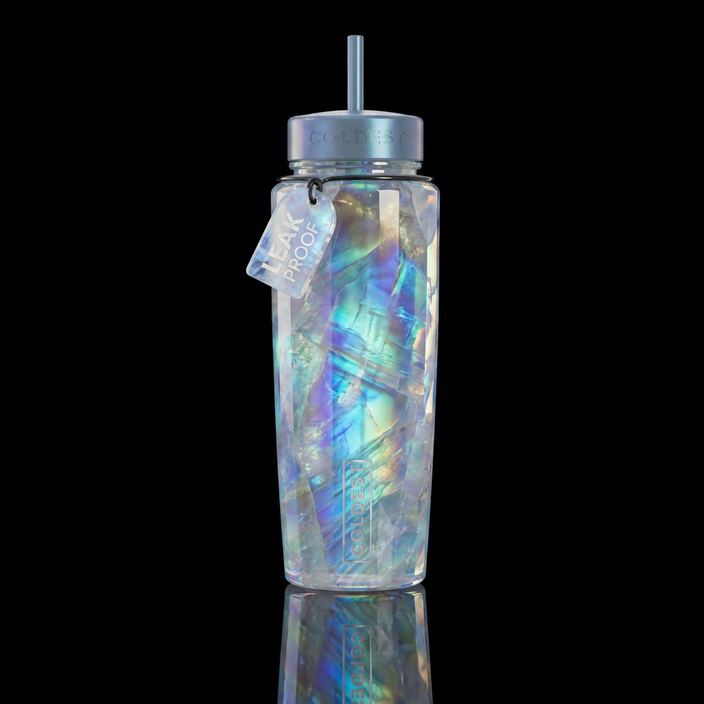 Moonstone water bottle design