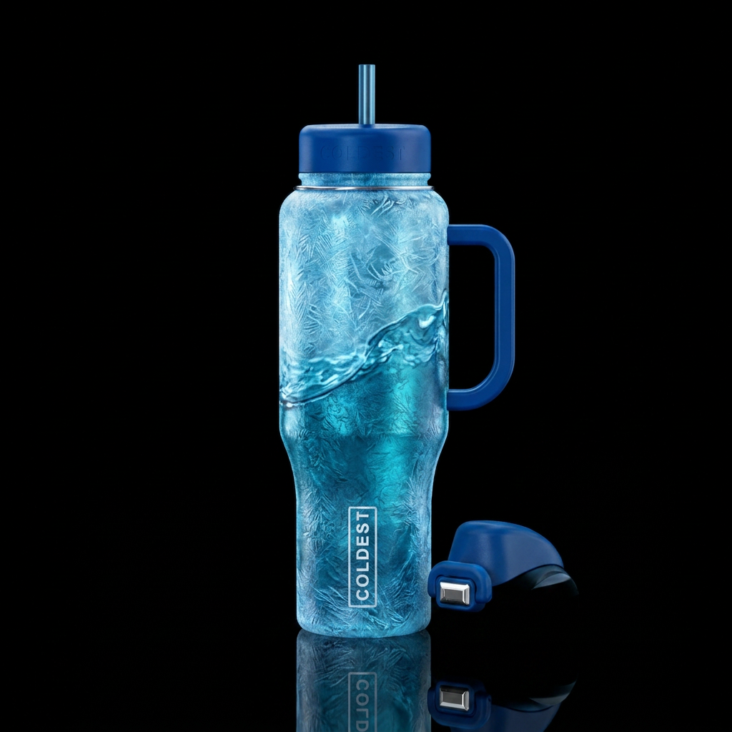Cooling effects of water water bottle design