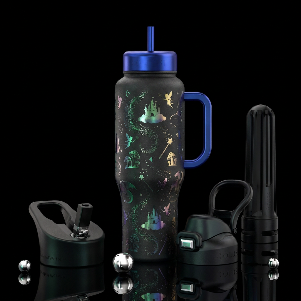 Enchanted Fairytales water bottle design