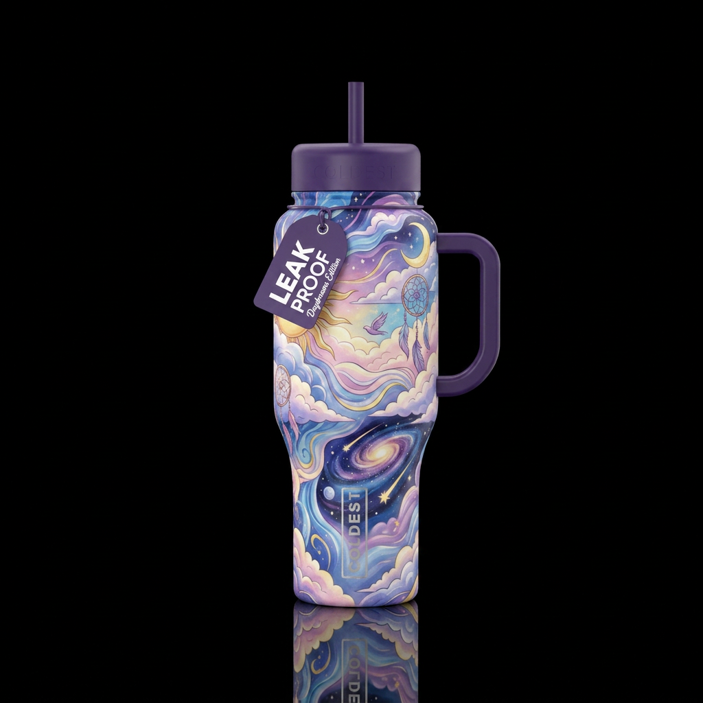 Daydreams water bottle design