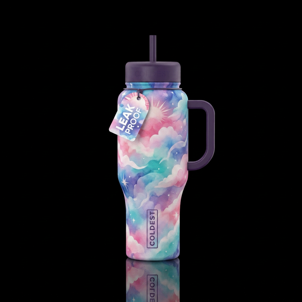 Daydream water bottle design