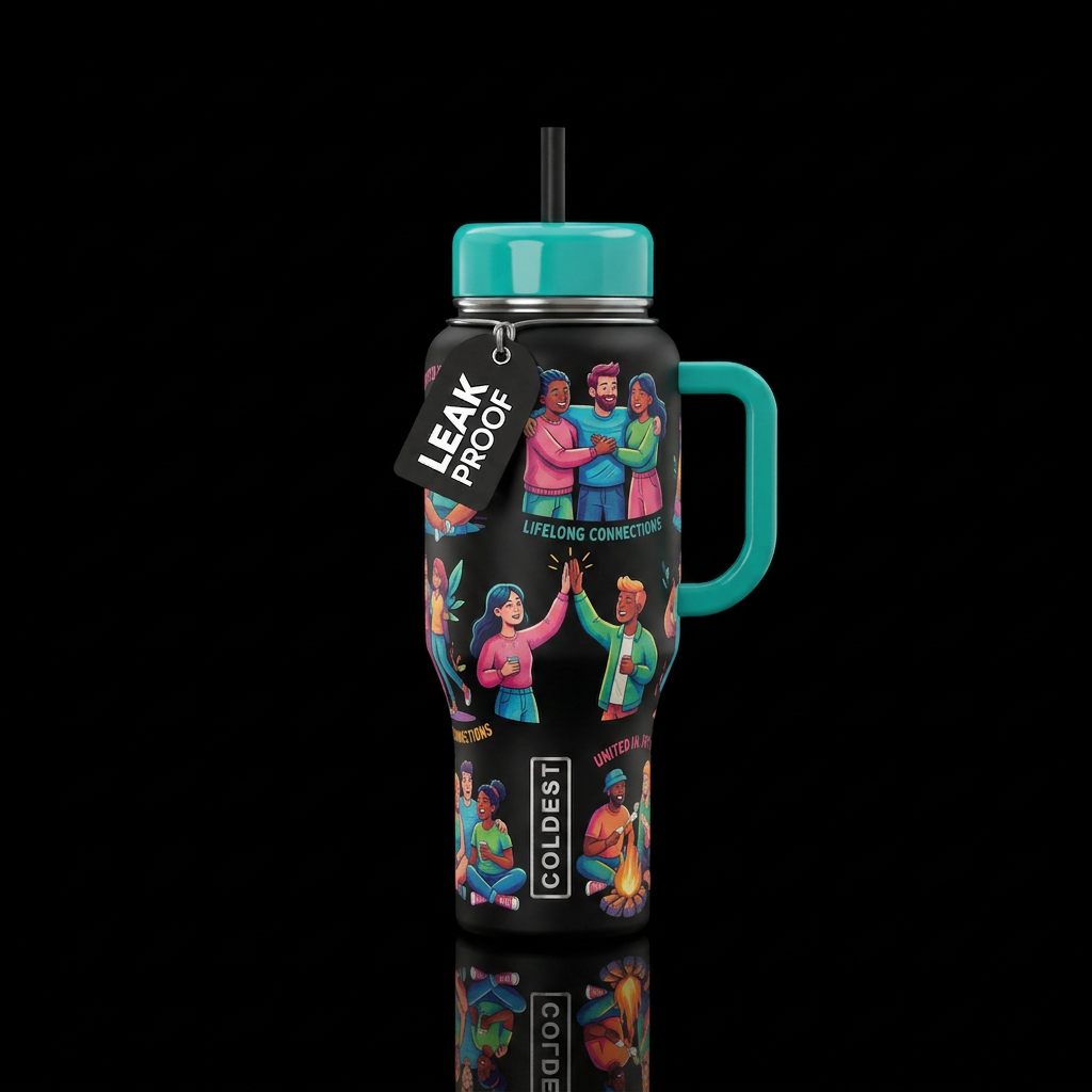 Friendships water bottle design
