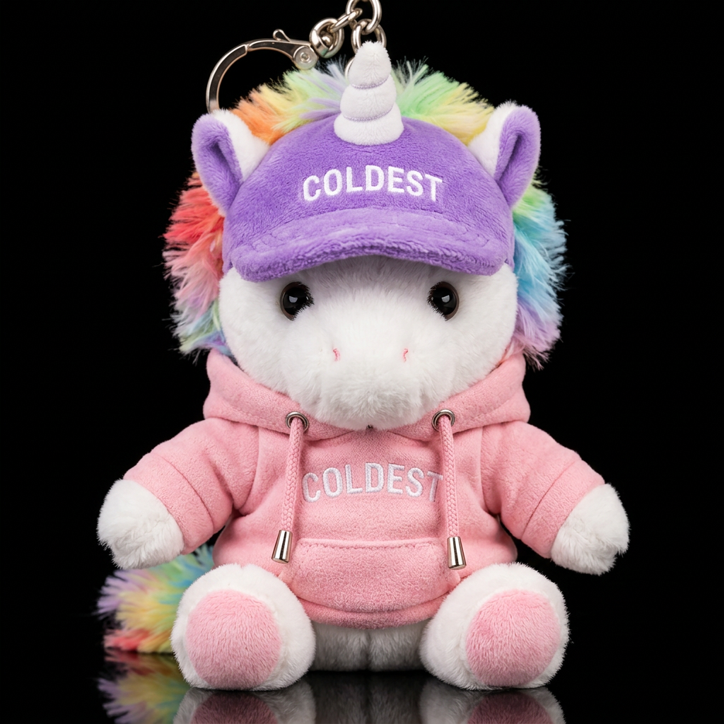 Mystic the unicorn water bottle design